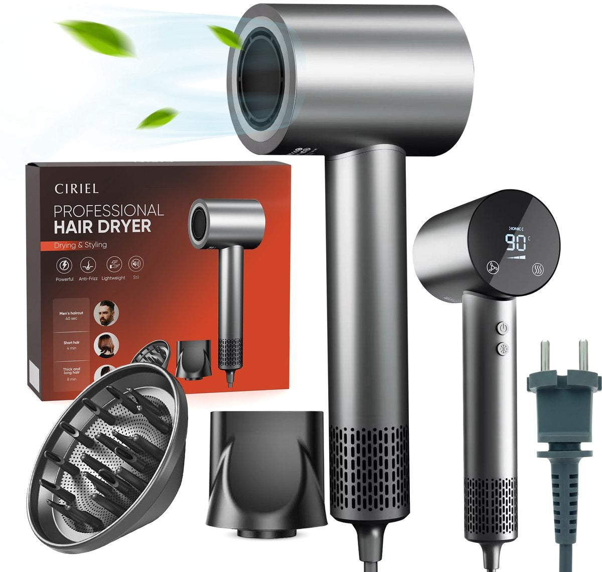 Ciriel CurlTouch™ Pro + 2 GRATIS Stylingaccessoires