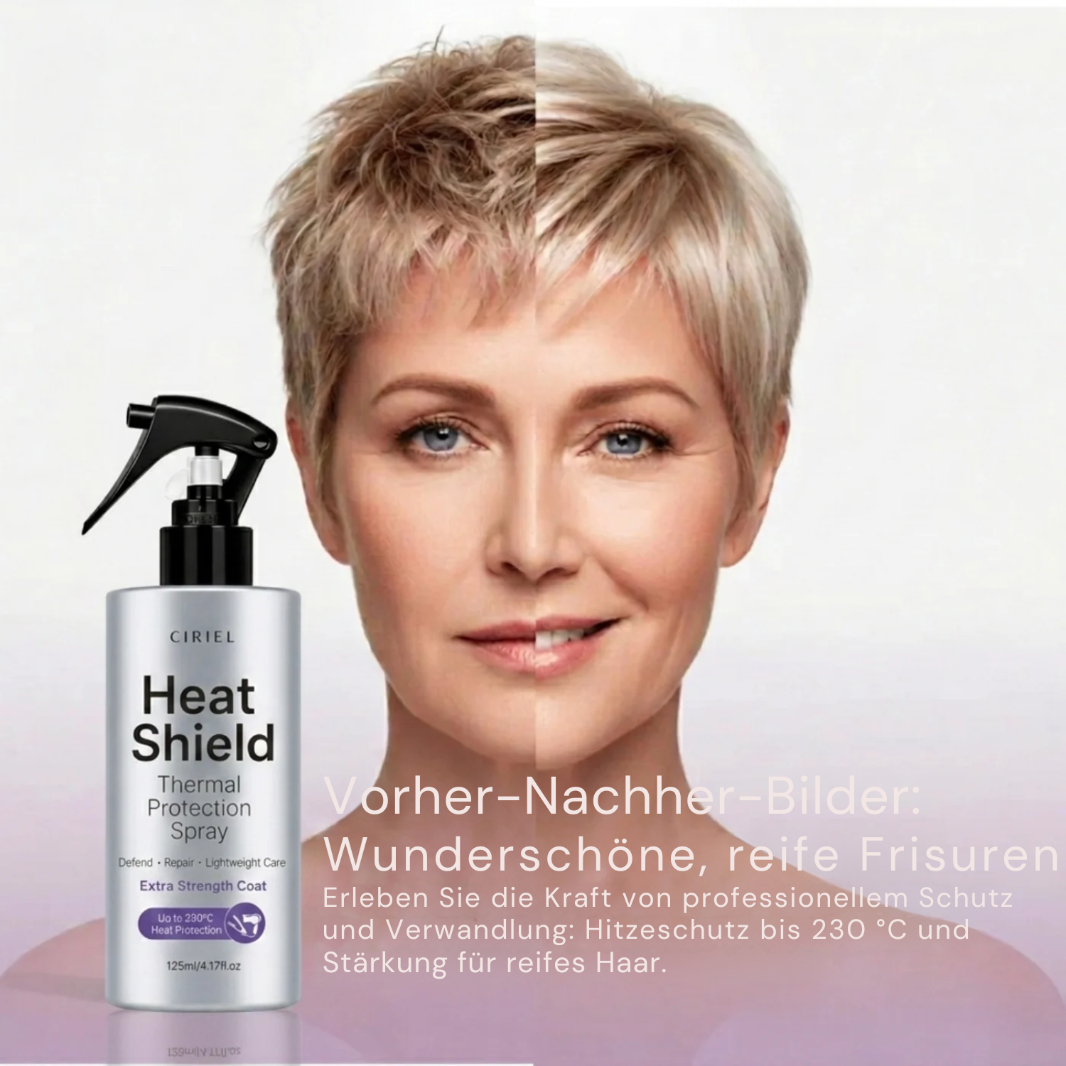 Hitzeschutz - Hitzeschützende Spray
