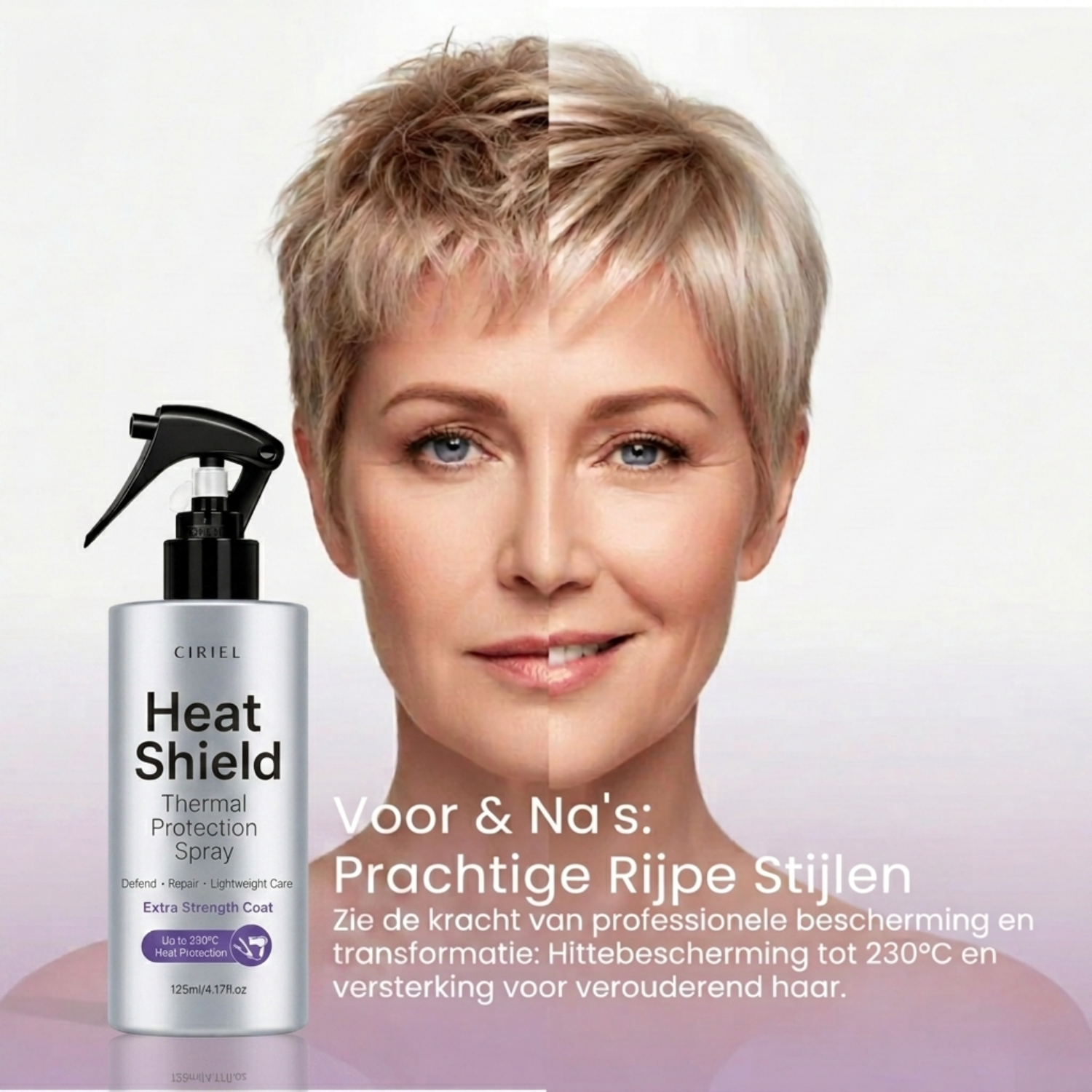 Hitzeschutz - Hitzeschützende Spray