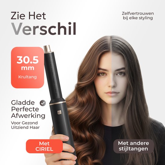 Ciriel StyleWrap 5™ — Noir | 5-in-1 Föhnbürste