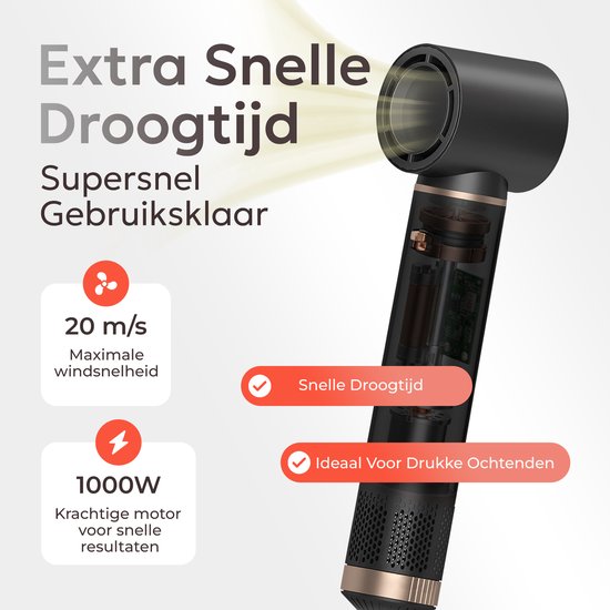 Ciriel StyleWrap 5™ — Noir | 5-in-1 Föhnbürste