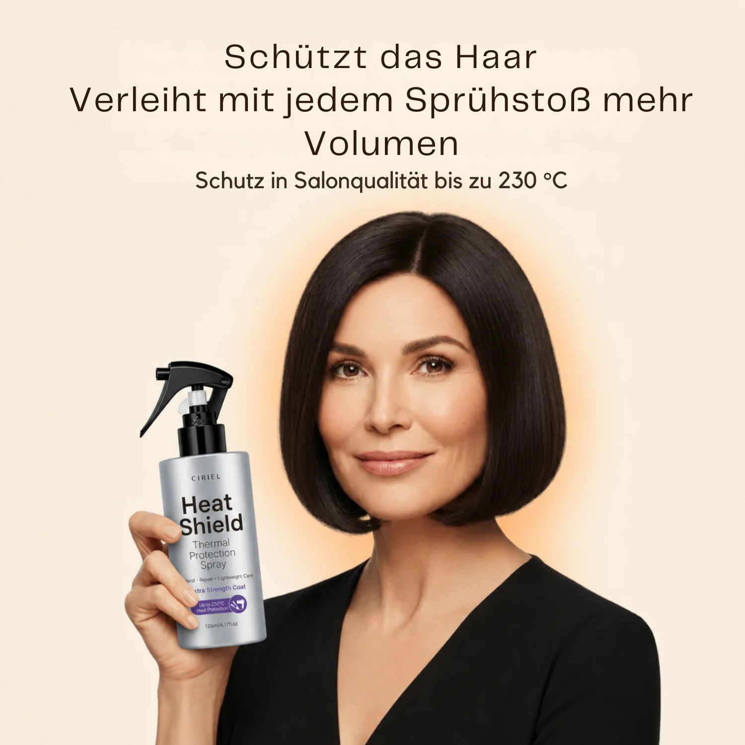 Hitzeschutz - Hitzeschützende Spray