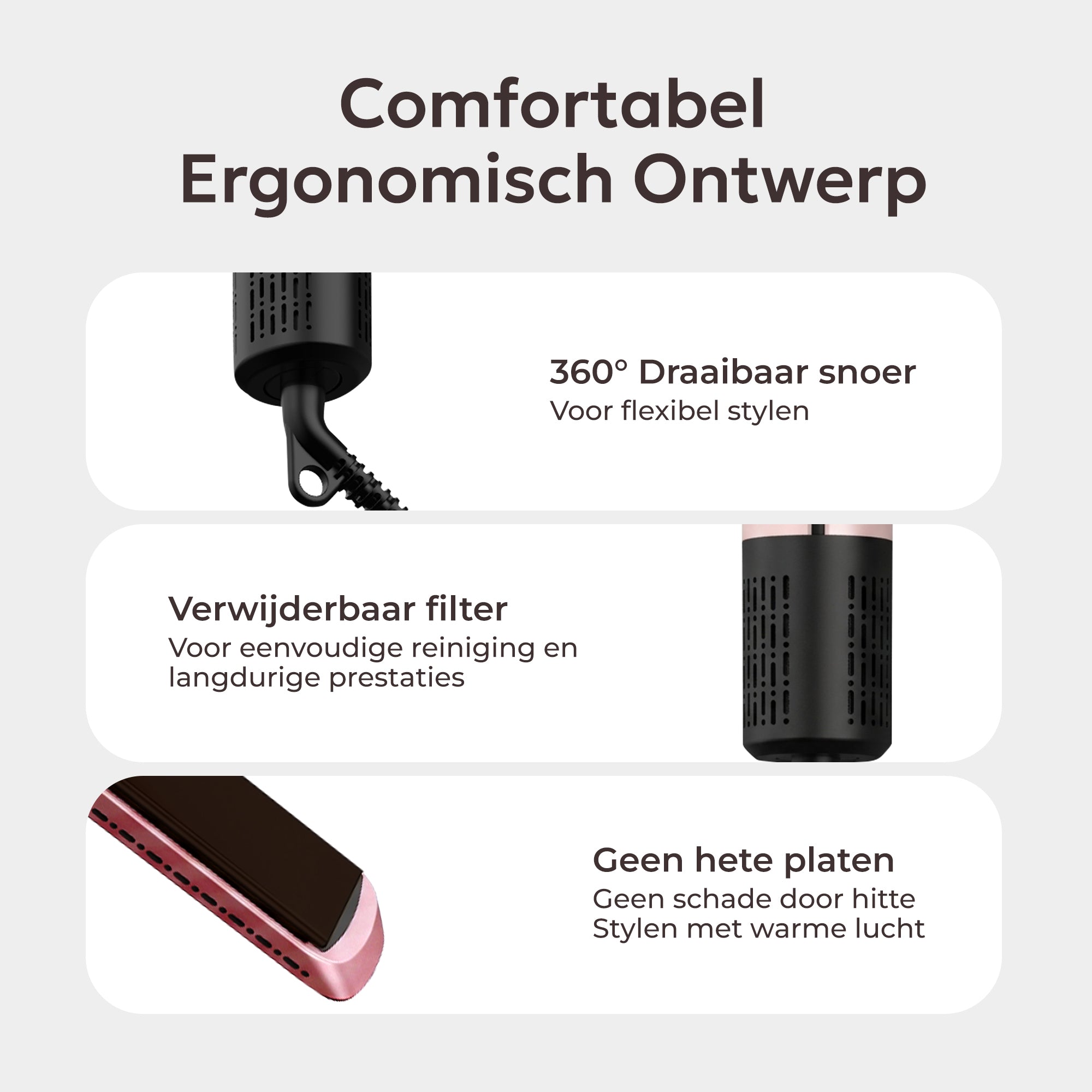Ciriel DryStrait – 2-in-1 Glätteisen & Föhn – Wet-to-Dry