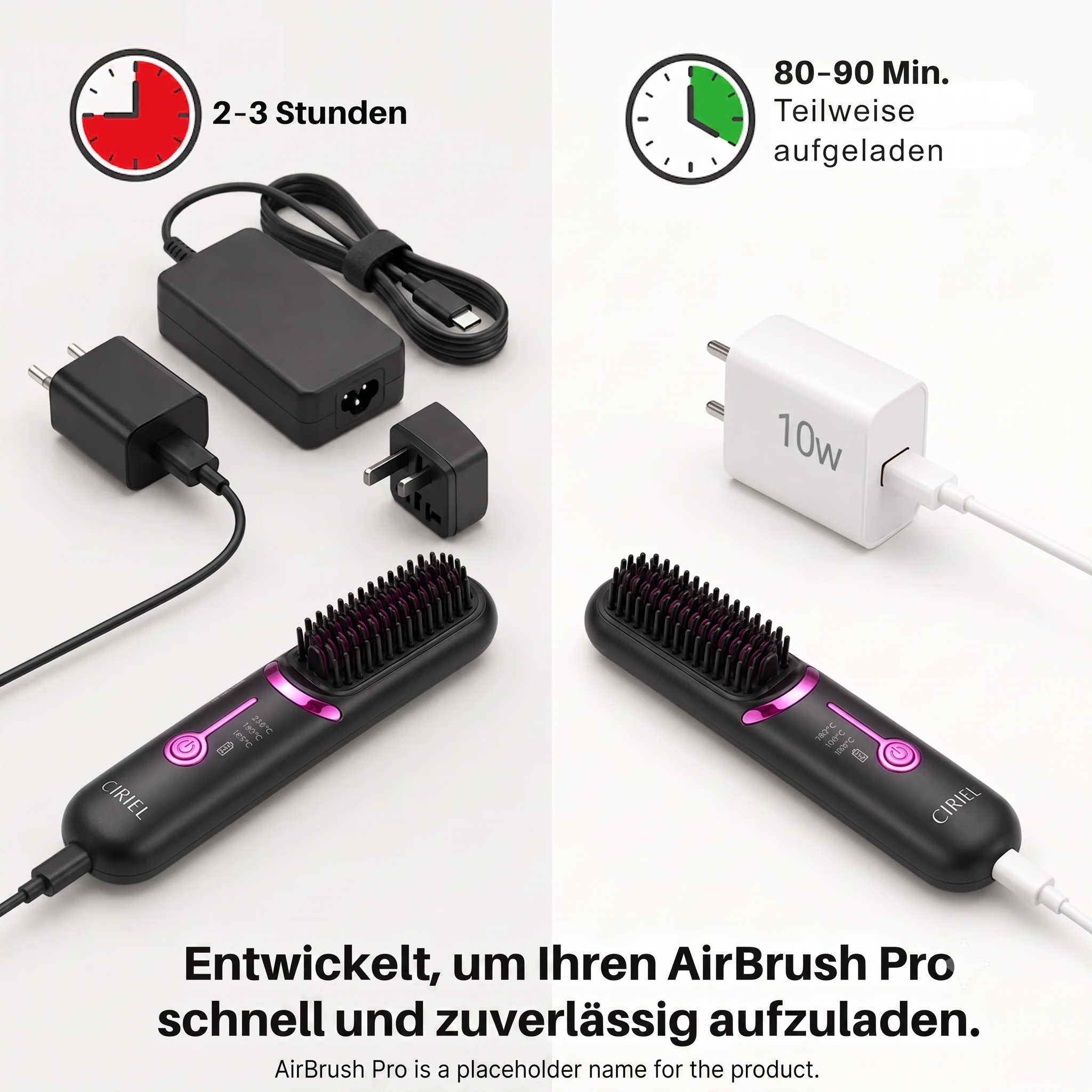 Schnellladegerät für deine AirBrush Pro – 10W