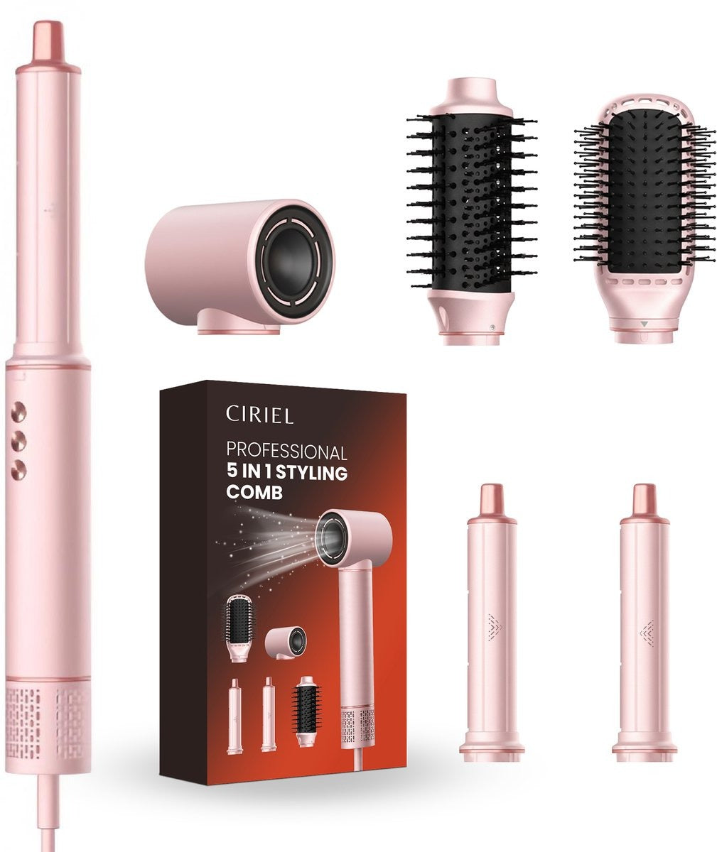 Ciriel StyleWrap™ 5 — Rose | 5-in-1 Föhnbürste