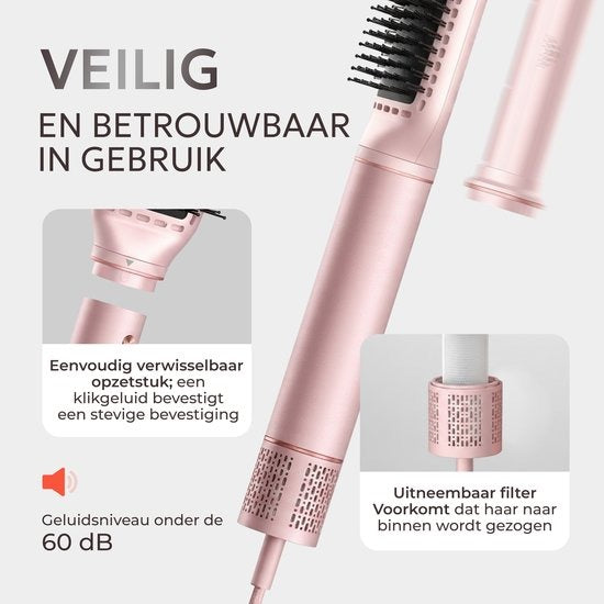 Ciriel StyleWrap™ 5 — Rose | 5-in-1 Föhnbürste